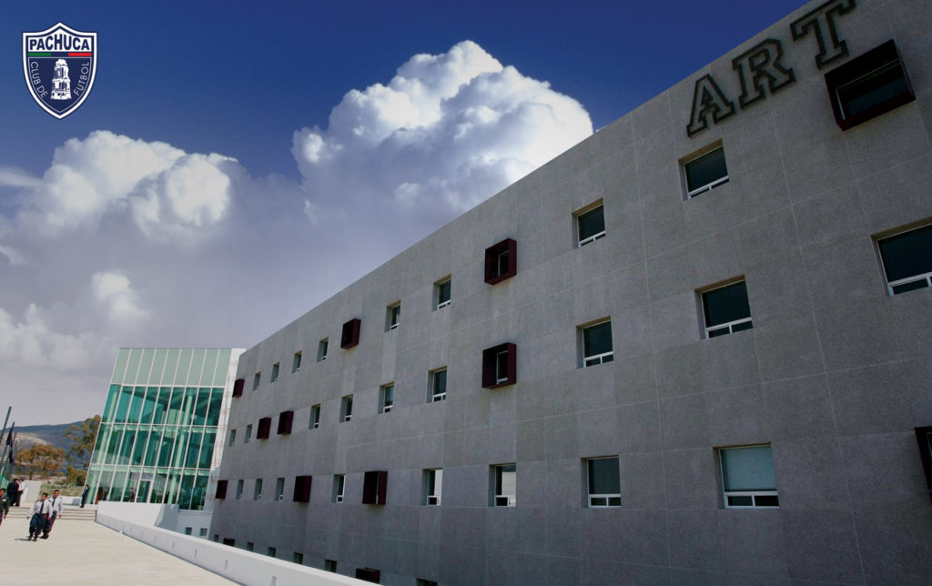 Fachada del ART (Alto Rendimiento Tuzo)