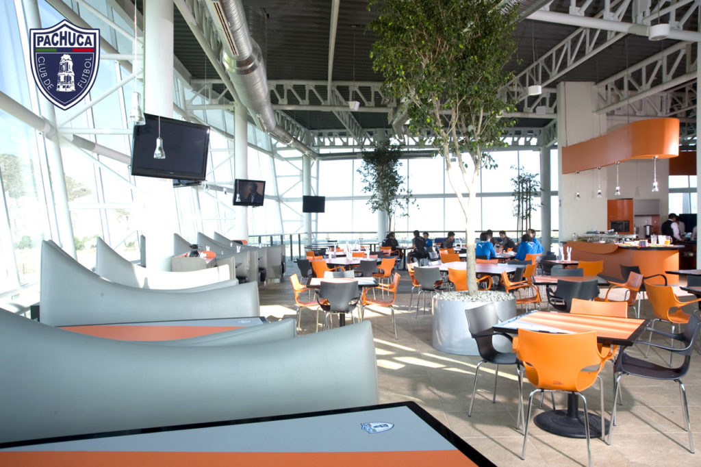 Comedor principal del Pabellón