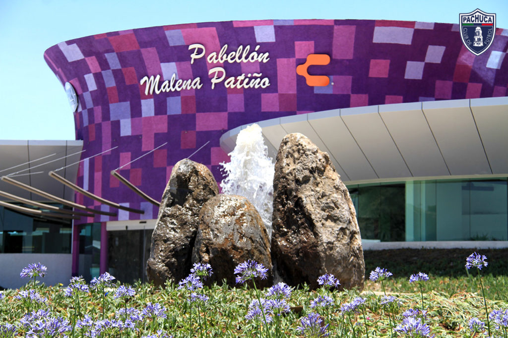 Fachada principal Pabellón Femenil