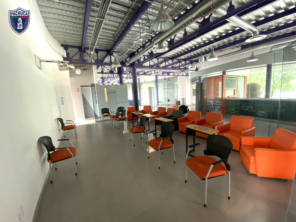 Interior de sala de juntas