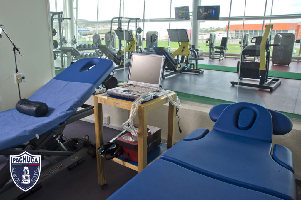 Sala de rehabilitación del Pabellón