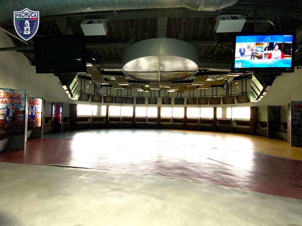 Vestidores para primer equipo del Pabellón